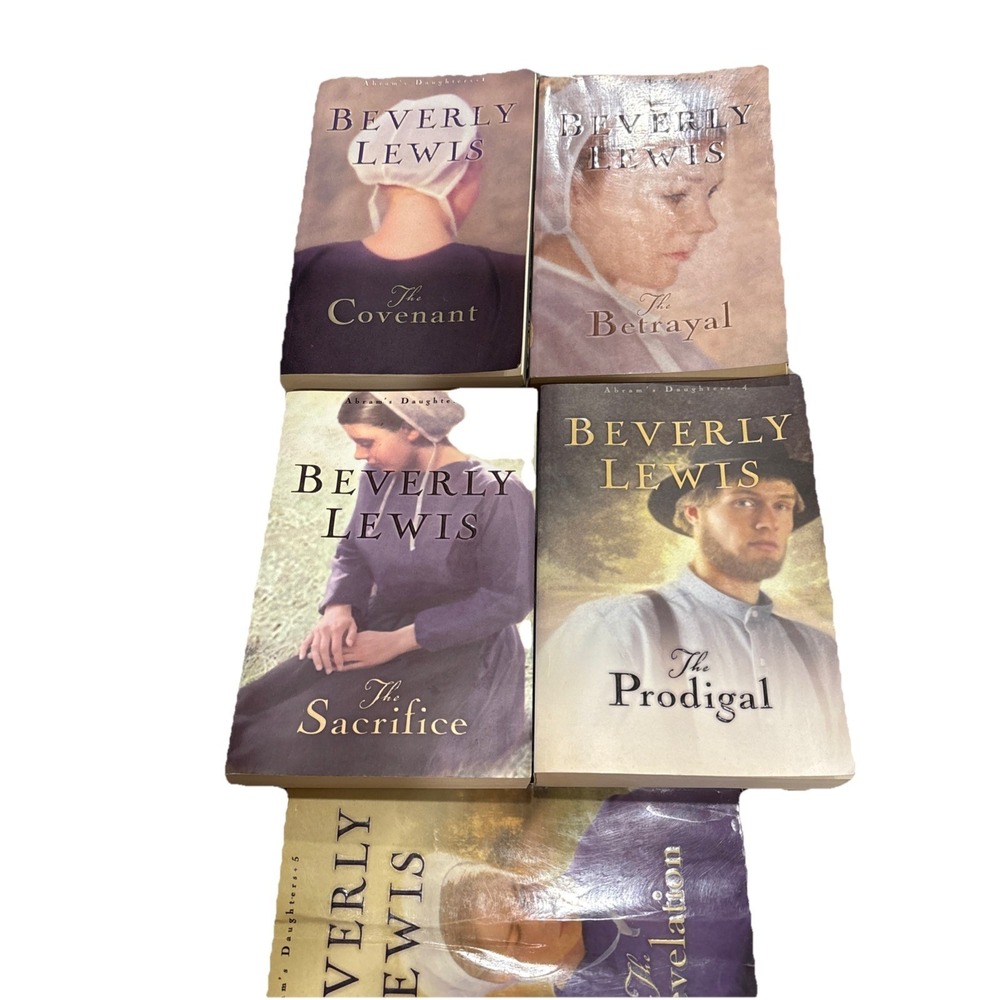 Complete Set Series - Lot of 5 Abram's Daughters books by Beverly Lewis Amish